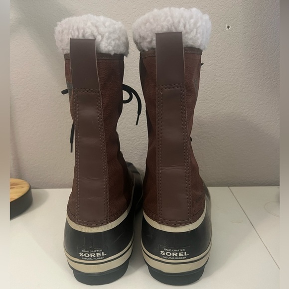 Sorel | 1964 Pac Nylon Tobacco/Black Waterproof NM3487-256 Men’s Sz 14 - Picture 4 of 7